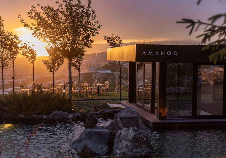 Закаты в Amanoo: ужины с панорамным видом на город