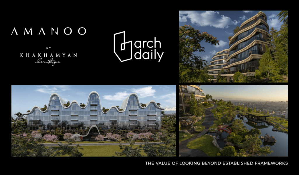 Amanoo — в еженедельном обзоре ArchDaily «This Week in Architecture»